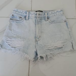 A&F high rise shorts Size 24 (00R)